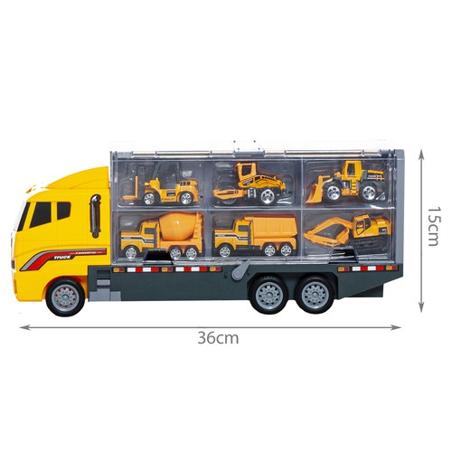 Kamion i set građevinskih strojeva TRUCK